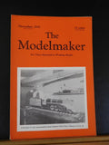 Modelmaker Magazine 1935 December model motor boat Steam locomotive construction