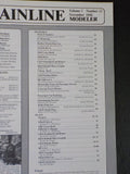 Mainline Modeler 1986 November W&LE Tunnels Unique single sheated cars NKP Cross