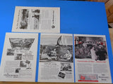 Ads Milwaukee Road Lot #12 Advertisements from various magazines (10)