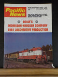 Pacific News #236 1982 April Morrison-Knudsen Loco production Blase Shays never