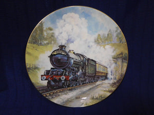 Plate The Age of Steam Majestic King by Colin Wright Royal Doulton p0026