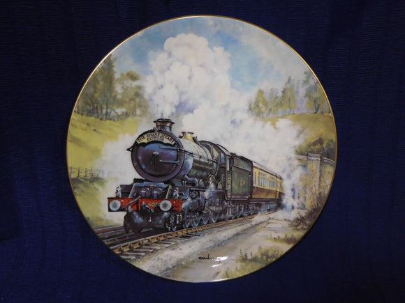 Plate The Age of Steam Majestic King by Colin Wright Royal Doulton p0026