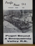 Pacific News #94 Pacific Rail News  Puget Sound & Snoqualmie Valley Railroad