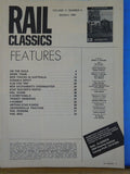 Rail Classics Magazine 1982 March V11 #2 Durable depot AC&Y Amtrak Australia Jac