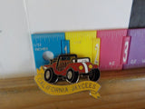 Jaycees California Red Dune Buggy On Yellow Ribbon   PIN