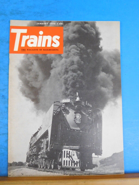 Trains Magazine 1970 January NH + PC = PC Skull under every tie