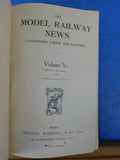 Model Railway News Bound Volume 5 1929 Jan- Dec Clockwork, steam and electric
