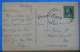 Postcard C.M.& St. Paul Railway Passenger Station RPO 1909 Chicago Milwaukee