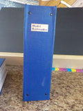 Model Railroader Magazine Complete year in MR blue binders 1978   12 issues
