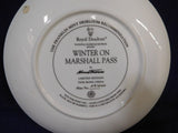 Plate Winter on Marshall Pass by Nicolas Trudgian by Royal Doulton p0071