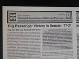 News from the National Association of Railroad Passengers 1997 COMPLETE YEAR Lot