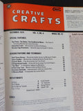 Creative Crafts Magazine Bound Volume #4 Feb 1974- Dec 1975