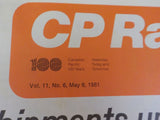 CP Rail News 1981 May 6  Employee Newspaper Eastern grain shipments up last wint