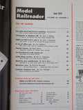 Model Railroader Magazine 1973 June C&A D&RG K-27s pt 2 CN Business car Woodburn