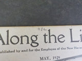 Along the Line 1929 May New York New Haven & Hartford Employee Magazine
