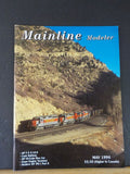 Mainline Modeler 1994 May BN SD70MAC paint scheme PS-1 NP Hi-cube box car SP F-3