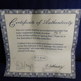 Plate Melodies in the Mist Spring Rain by Alan Sakhavarz