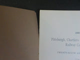 Pittsburg,Chartiers and Youghiogheny Railway Company Annual Report 1908 26th