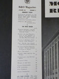 Baltimore & Ohio Employee Magazine 1954 March B&O New decor for dining cars