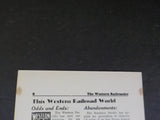Western Railroader #52 June 1942 V5 #8 Arcata & Mad River Transit war plans