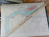 Map Pennsylvania State Maps Lot of 3 Altoona Hollidaysburg Harrisburg West