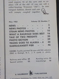Trains Magazine 1963 May Tale of two freights Train goes to Alaska pt 4