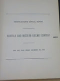 Norfolk and Western Railway Annual Report 37th Year ended December 31 1932  MAP