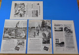 Ads Milwaukee Road Lot #10 Advertisements from various magazines (10)