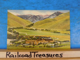 Postcard Union Pacific Railroad Sun Valley, Idaho Summer Scene