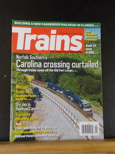 Trains Magazine 2020 September Norfolk Southern Carolina crossing curtailed SP +