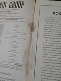 Baldwin Group Magazine 1945 March April Think of it.   Staining along edges