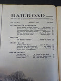 Railroad Magazine 1962 August V73#5 BGC&G largest steam road east of Mississippi