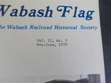 Wabash Flag Vol 2 #3 May June 1979 Jersey Line pt 2 w map Photos