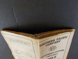 Southern Pacific Employee Timetable #202 Sacramento Division 1961 September 24