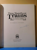 Those Magnificent Trains An American Anthology by Charles Ditlefsen SC SIGNED
