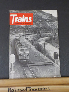 Trains Magazine 1968 March Moguls of Marietta Rolling stock riddle