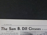 White Tops Circus Magazine 1955 January February Polack Bros Western Unit