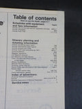 Official Railway Guide 1989 March April  North American passenger travel edition