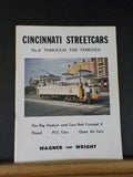 Cincinnati Streetcars No 8 Through the Thirties  Soft Cover