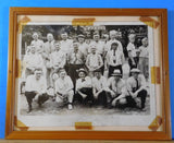 Photo Framed Photo Pennsylvania Railroad Company Picnic 1956 11 x 9