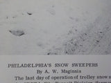 Trolley Talk #123 1977 October Philadelphia’s snow sweepers