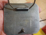 Jaycees Pennsylvania Belt Buckle Jeep Big Tires Pewter?  PIN