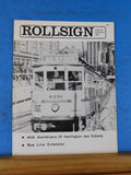 Rollsign Magazine of New England Transit News 1981 January February