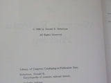 Encyclopedia of Western Railroad History The Desert States Robertson HC 1986