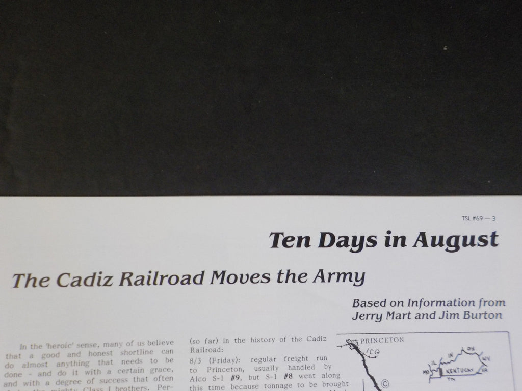 The Short Line TSL #69 1984 Oct Magazine Industrial Railroads Short Li ...