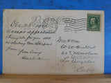 Postcard Dollarhide Trestle Shasta Route SP RR CA. Card #7215 Postmakr 1911