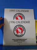 Great Northern Railway Historical Society Calendar Lot of 6 1990, 1995-1999