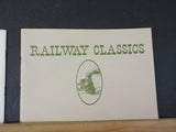 Railway Classics Christmas card catalogs Lot of 2