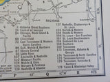 Map South Dakota Tennessee Alabama showing railroads