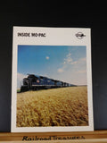 Inside Mo-Pac brochure Map color photos Condensed Chronological History